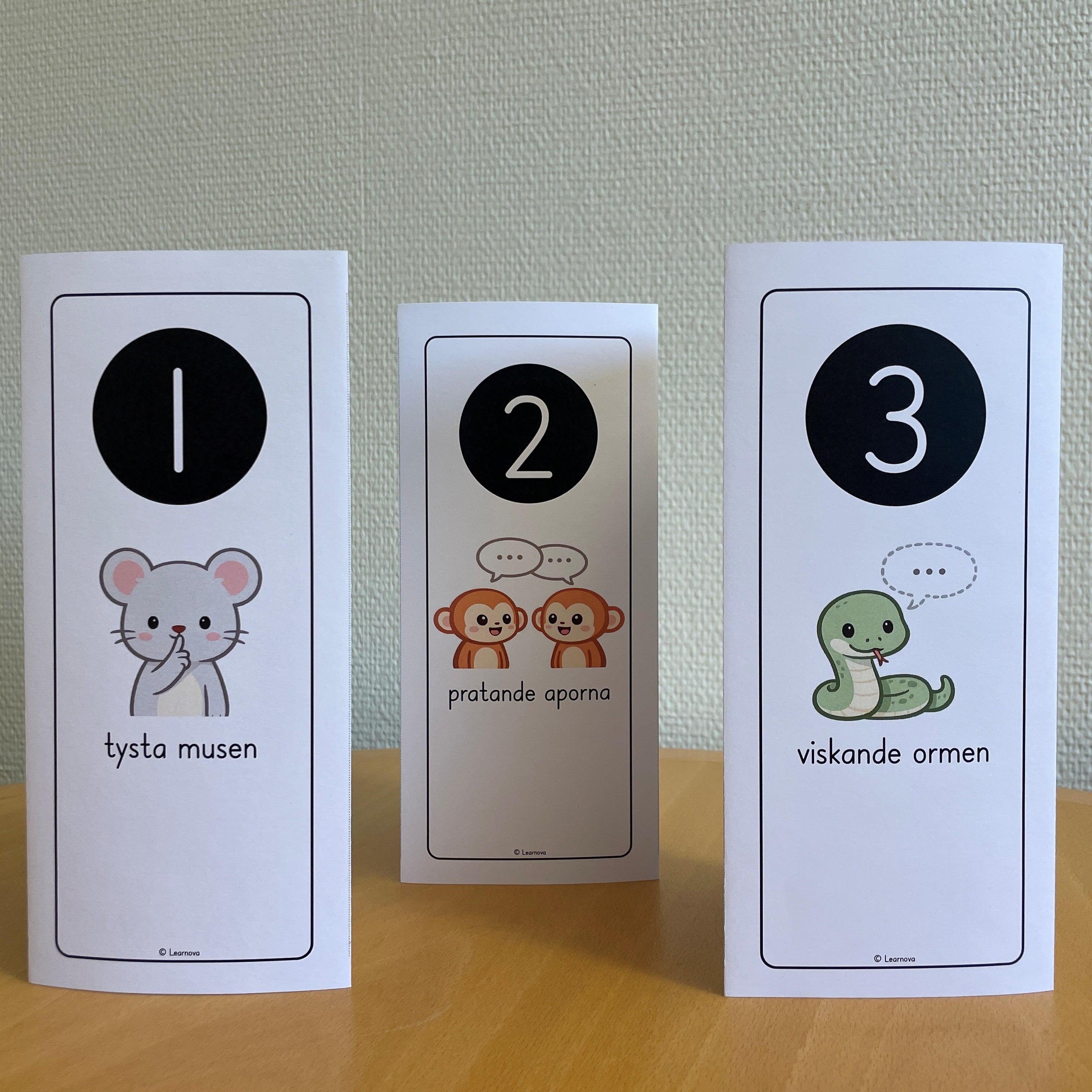 Bildstöd för ljudnivån i klassrummet