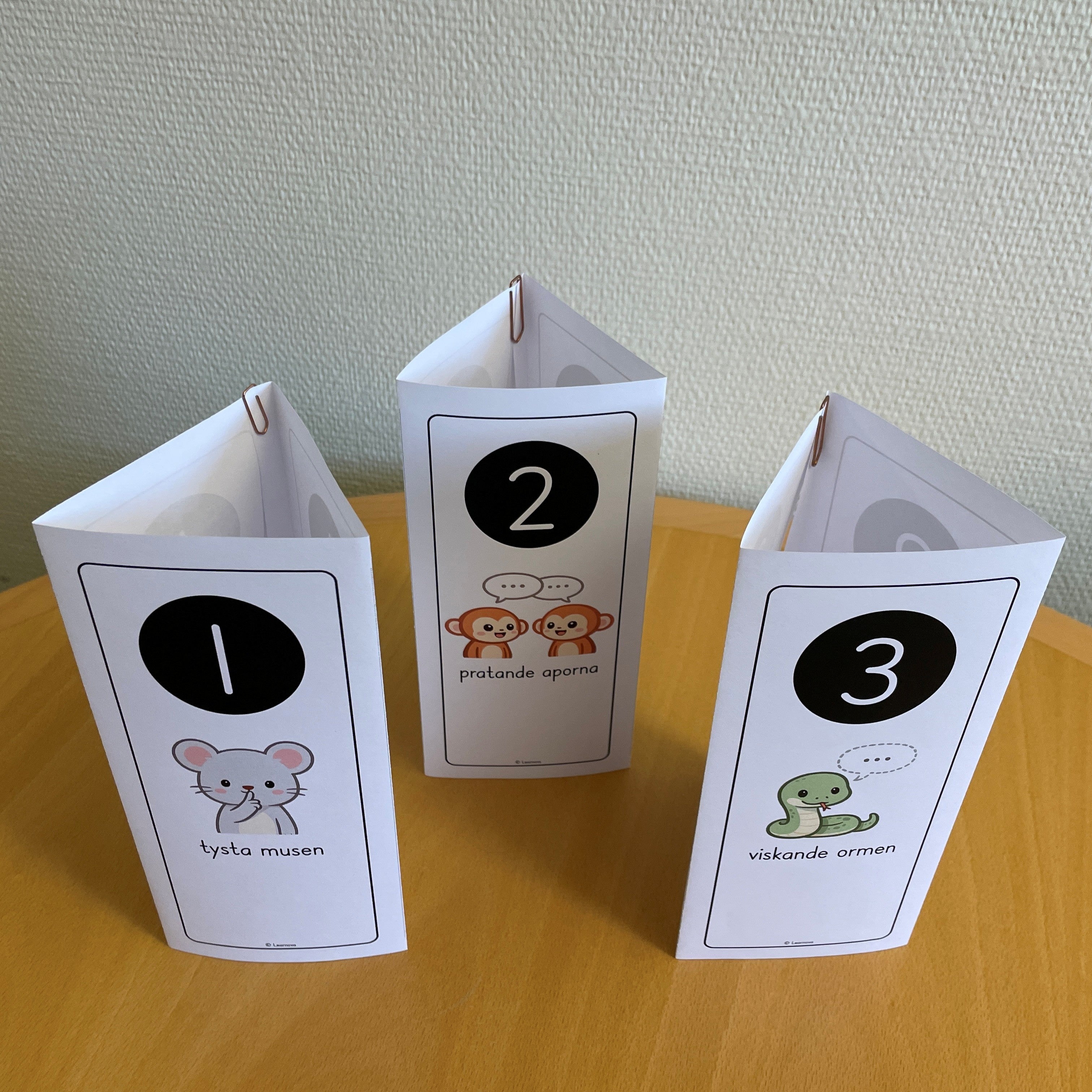 Bildstöd för ljudnivån i klassrummet