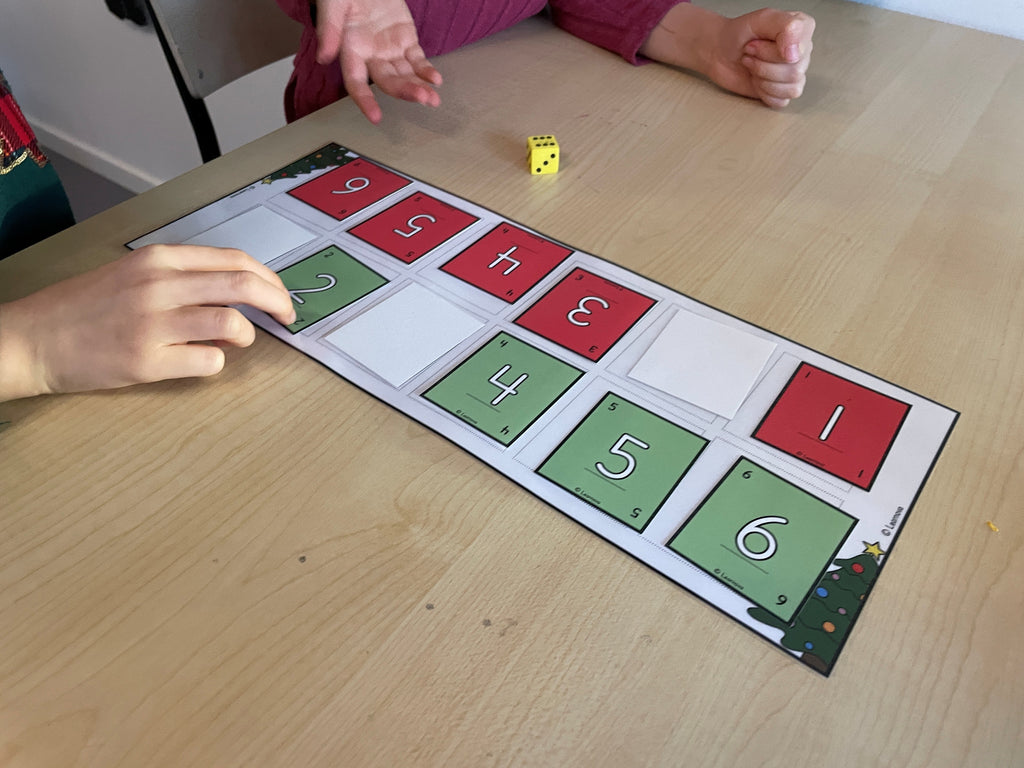 Julspel - Från prickar till tal