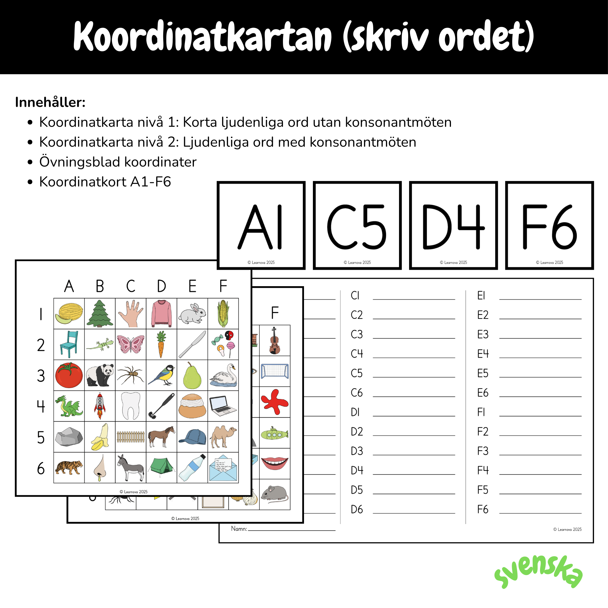 Skriv ordet bakom koordinaten - Koordinatkartan