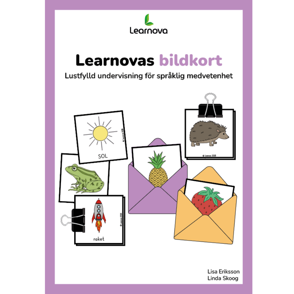 Learnovas bildkort – Lustfylld undervisning för språklig medvetenhet