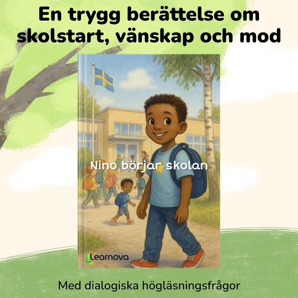 Nino börjar skolan