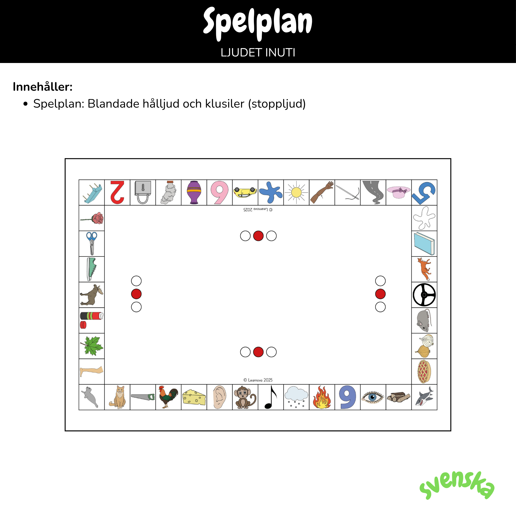 Spelplan - Ljudet inuti
