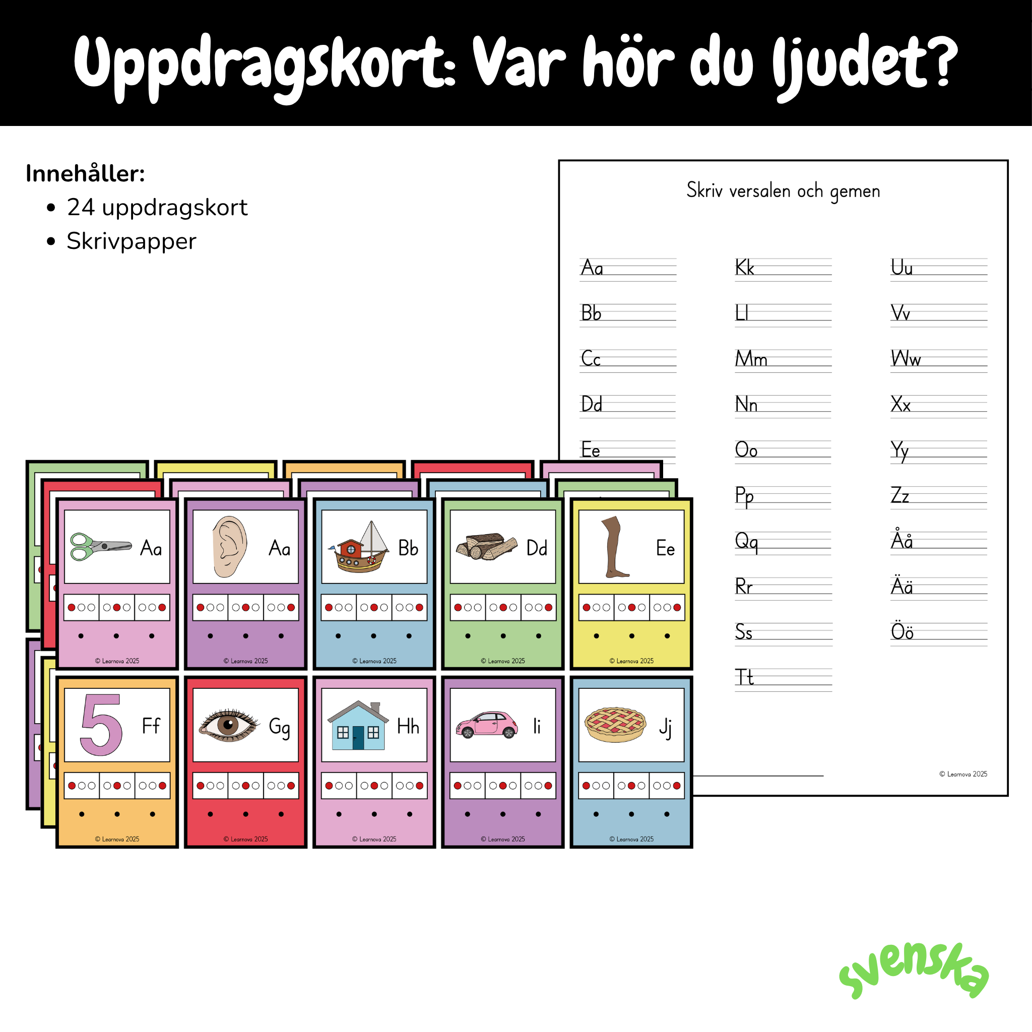 Övning - Var hör du ljudet?